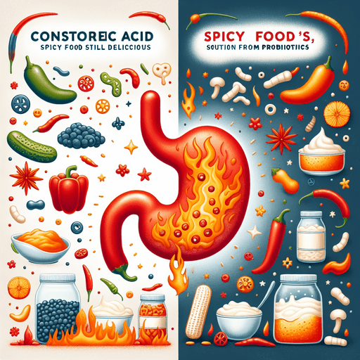 Asam Lambung Terjaga, Makanan Pedas Tetap Nikmat: Solusi dari Probiotik